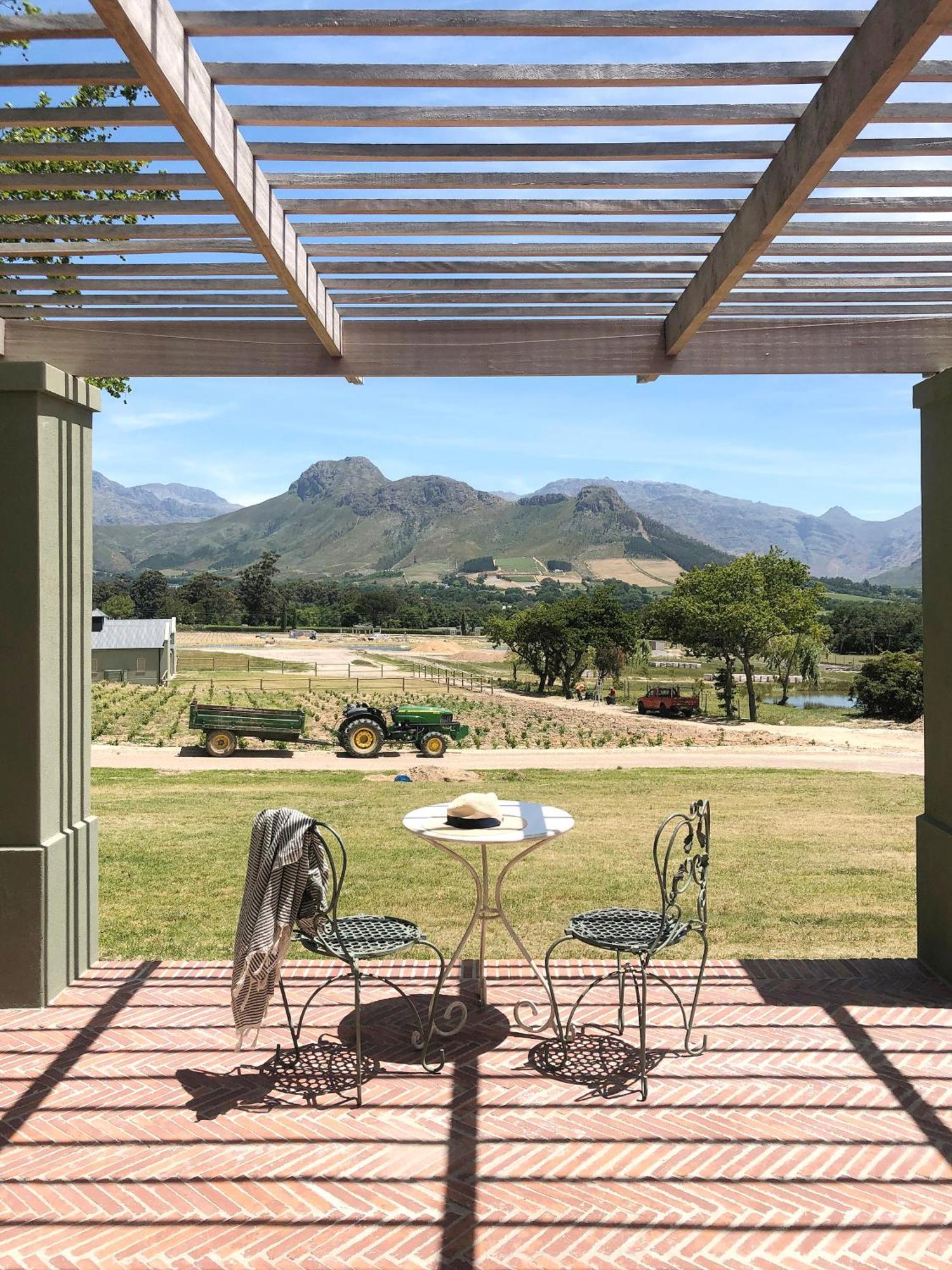 Jardin De La Ferme Villa Franschhoek Buitenkant foto